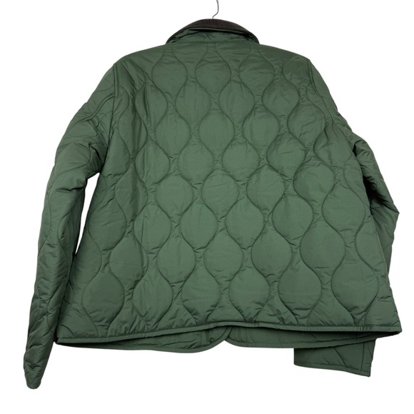 J Crew Barn Coat Quilted Puffer Snap Jacket - Picture 5 of 7